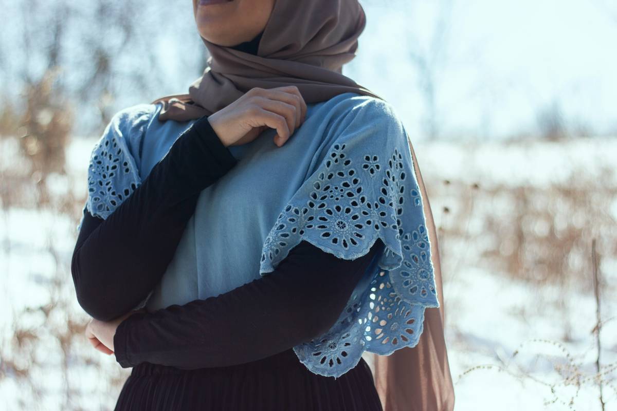 Bloomingdale’s modest fashion trends featuring layered neutrals and tailored silhouettes